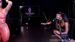 aww kaliente couple's hottest lingerie teasing and outdoor kisses 😍 