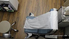 Behind the scenes with Kristen Martinez handcuffed humiliated spreading for new policy