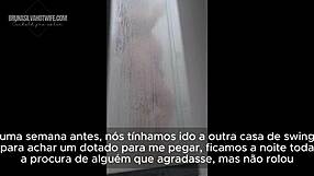 grávida casada chupa e fode com dotado na casa de swing humiliating her cuckold.