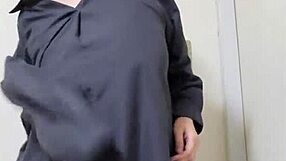 Can A Big Tits Japanese Bride Shake Her Married Hips Masturbating Lewdly On Her Wedding Night?