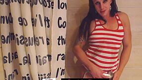 damn my naughty cousin teen tits wet in shower brazilian latina