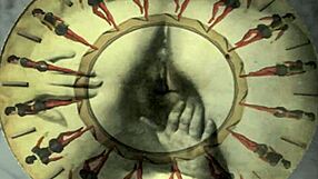 vintage art teases with hairy pussy closeups