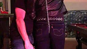 cherry's tight jeans get bold spanking punishment from dominant hand