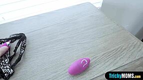 yo deviant stepson tricked his stunning milf stepmom into taboo toy play 😈🔥