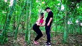 Met Naughty Curvy Blonde Country Girl On Street For Woods Doggystyle