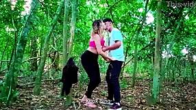 Met Naughty Curvy Blonde Country Girl On Street For Woods Doggystyle