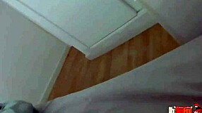 Step mom shares bed and masturbates right next to horny stepson?