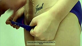 satin panties flooded with sticky cum compilation