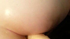 i watch my husband fuck my ass deep with his strapon toy