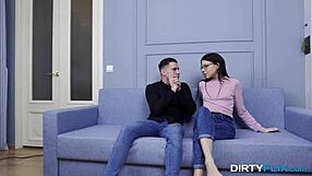 wanna see this nerdy teen emily wilson ride cock like a slut?