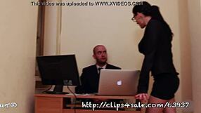 What If Your Strict Italian Secretary Blackmails You At The Office?