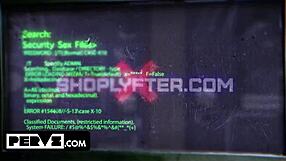 submissive babe rides cock straight from jail sucking perfect tits!