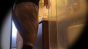 hidden cam catches unam teacher's perfect latina ass pissing upskirt