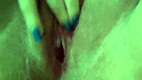 Chubby girl bounces her fat pussy hard in bold play