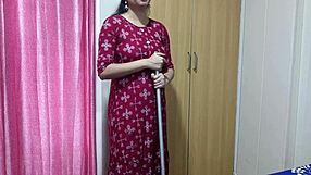 indian desi sali seduces jija with dirty hindi talk for hardcore pussy pounding orgasm