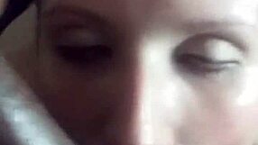 Blonde Lena Starr Sucks Big Black Cock Till Cumshot Hits Her Eyes and Face