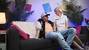 stepmom handjobs monster cock cumshot