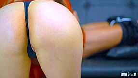 adorable college asian slut begs neighbor for big black cock ride on shaved pussy