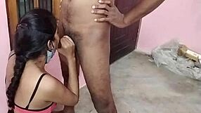 Desi Stepsis Sneaks In Bedroom for Epic Blowjob and Big Dick Ride