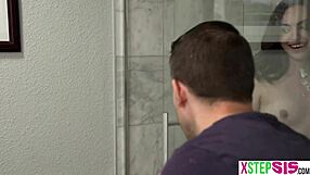 Sticky Stepsis Freya Parker Craves Stepbro's Messy Cleanup Assistance