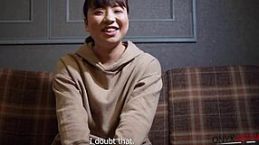 Japanese Mimi Bent Over Takes Big Black Cock Doggystyle Creampie Uncensored