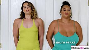 petite white babe smothers big tits ebony face sits licks pussy in interracial lesbian 69