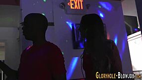 Why Does This Teen Suck Monster Black Cock at Gloryhole So Deep?