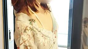 Wanna See My Sexy Kimono Legs Tease Outdoors?