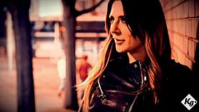 Samantha Bentley Street Slut Bareback Anal in Fishnets