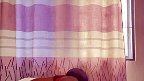 Big ebony curves squirting huge tits lesbian frenzy!