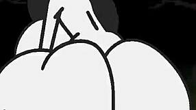 Scared 18+ Boobs Bounce on Wild Tit Ride