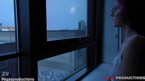 victoria cherry gets stuffed solid by tyler drake's massive cock in pegas productions choke fest