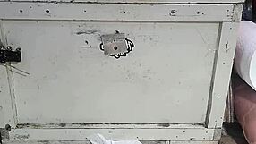 Huge Oiled Dildos Stretch Mature Ass and Pussy Wide Open