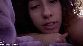 crossdresser slips into sheer see-through outfit teasing secrets