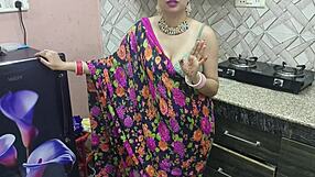 desi bhabhi cheats kitchen fuck brother-in-law shaved pussy dirty talk full hindi