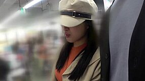 japanese amateur babe's sloppy blowjob ends in hot facial