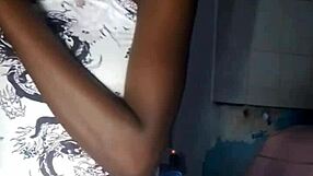 Skinny African Teen Slut Bent Over for Muscular BBC Pussy Pounding