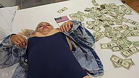 she's my blonde american slut begging for cash-fueled hardcore fucking