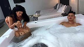 dilan clavijo's steamy threesome cures patient's erectile dysfunction with rough gaping sex