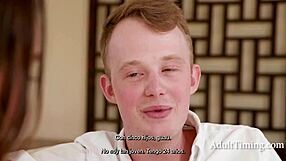 Babysitter deepthroats and fucks cheating husband like a total slut!