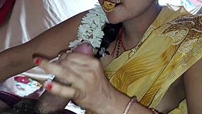 she thought he was her devar all night and kept fucking him in hindi voice