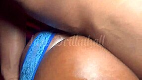 sexxxy bubble butt ebony vixen dances into club then takes new year bbc bareback doggystyle drill