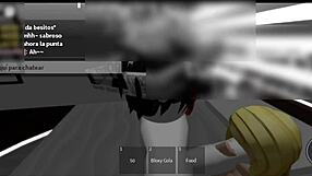 me divierto con una chica hermosa a solas en roblox big ass tits monster cock fun