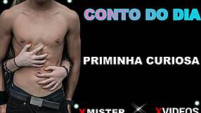 brazilian amateur cousin gets curious on camera