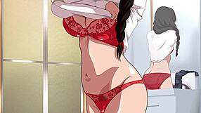3D Hentai Big Sister Sucks Out Thick Cum Load!