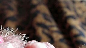 i watch my huge clit pulse in orgasm closeup