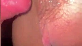 Wife Freed by Husband Enjoys Gloryhole Sperm from Strangers