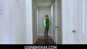 freeuse petite teen stepdaughter fucked as stepdad's patrick's day toy