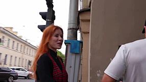 Vlogger's Hot Big Tits Chick Gives Sloppy Hallway BJ Then Rough Home Creampie Fuck