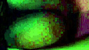 BIG ASS Bent Over DOGGYSTYLE in Retro Blue Film